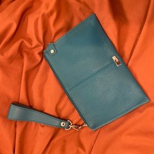 Jewel Turquoise Wristlet